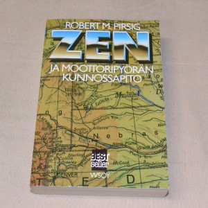 Robert M. Pirsig Zen ja moottoripyörän kunnossapito
